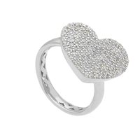 Anneau Babila Milano Femme in Or blanc Diamante 279570BB